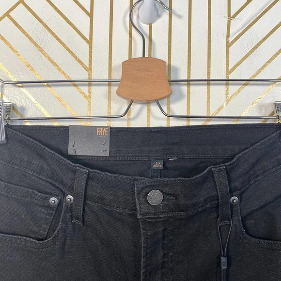 Frye Addie Skinny Jeans in Black Ember Wash - Picture 4 of 11